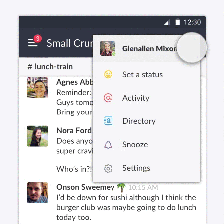 Slack uses GIFs to showcase new app features