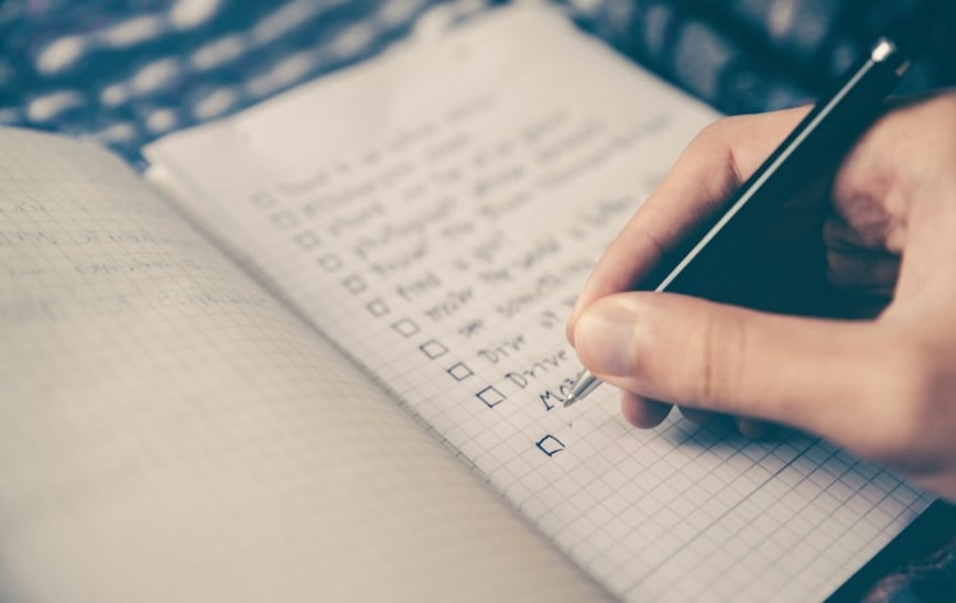 Write down goals for your Facebook presence