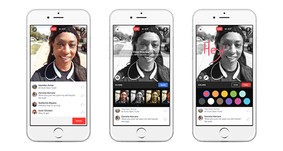 New Facebook Live filters coming soon