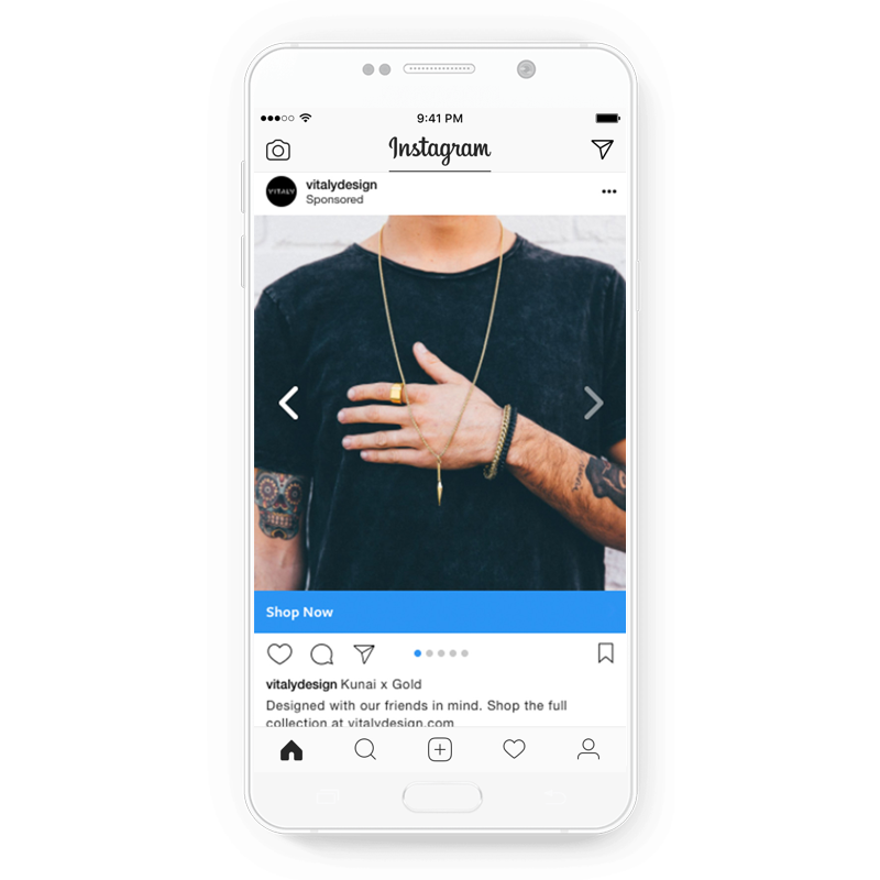 Vitaly's success on Instagram