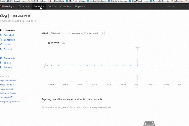Visual examples from HubSpot Projects
