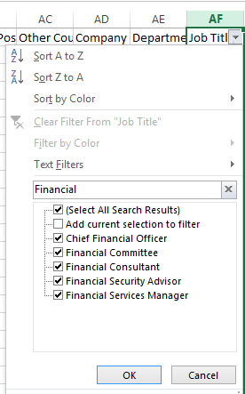 linkedin contacts