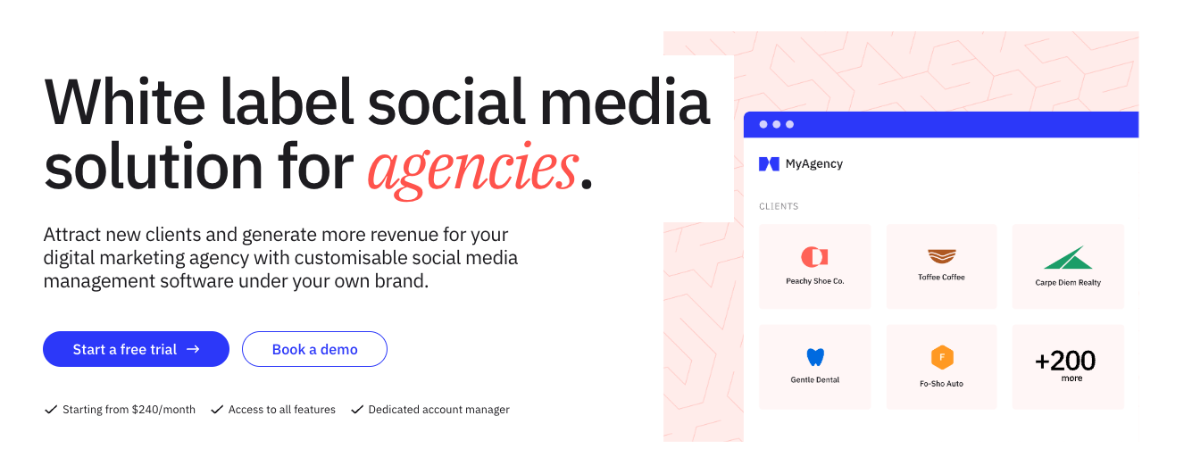 Top 6 White Label Social Media Management Software for 2025