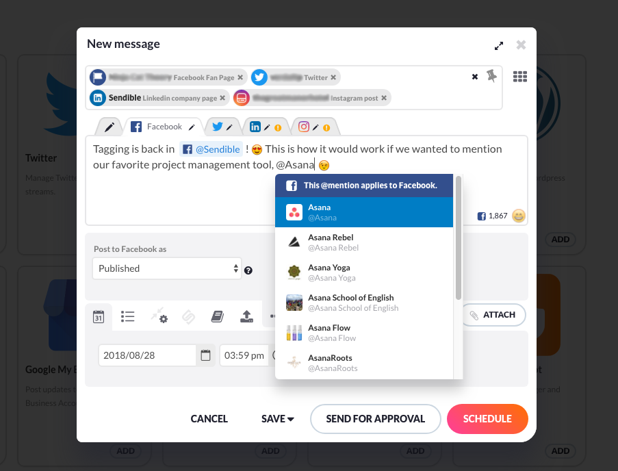 How to tag online in facebook