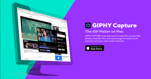 GIPHY Capture app