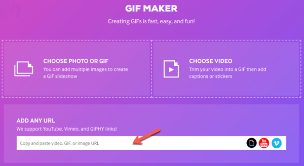 GIPHY GIF Maker