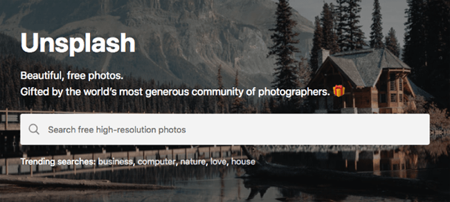 social media graphics unsplash header