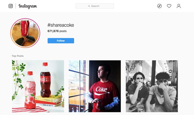 coke user generated content