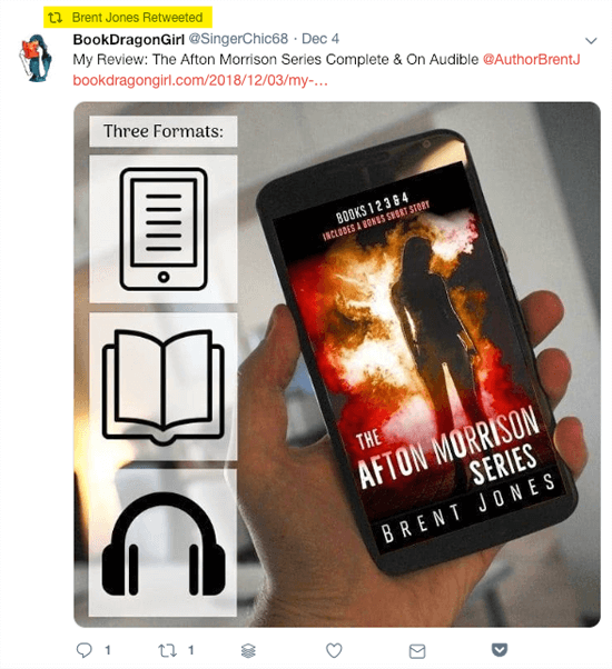 author brent jones retweet