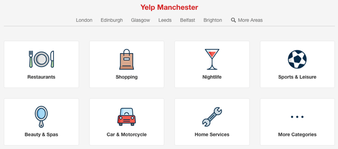 yelp businesses