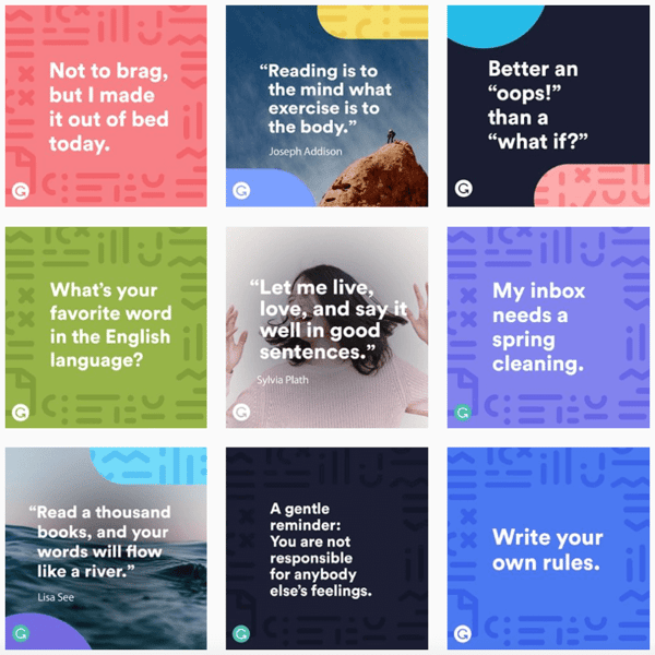 grammarly grid