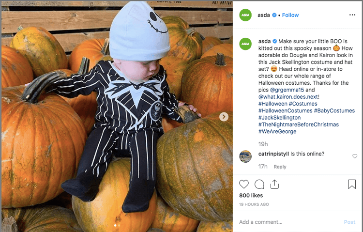 asda halloween