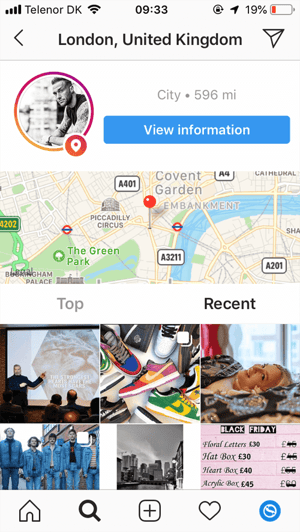 instagram locations map london