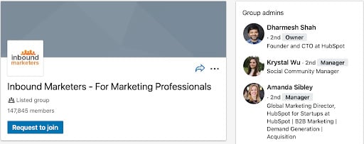 linkedin group join