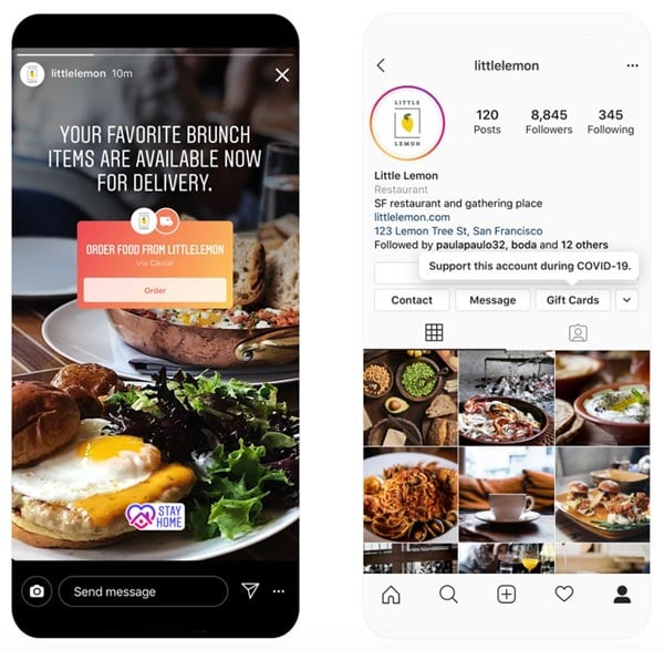 social media for local business instagram