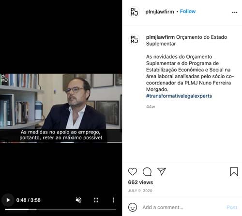 plmj law firm instagram live