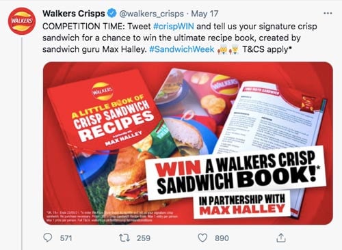 walkers crisps competition