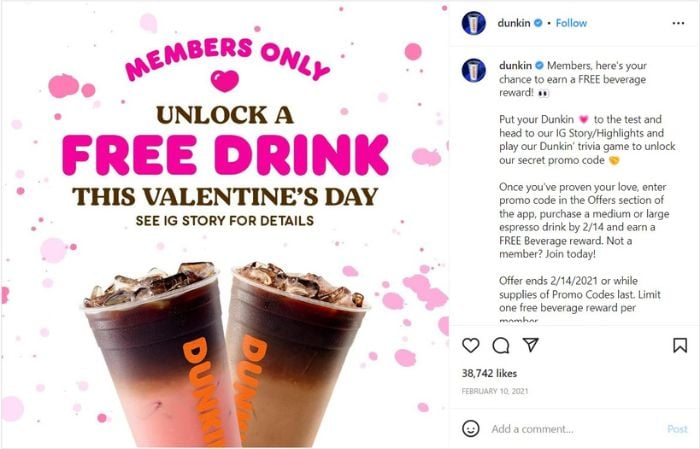 Ideas for Instagram Valentine's Day giveaways to boost engagement