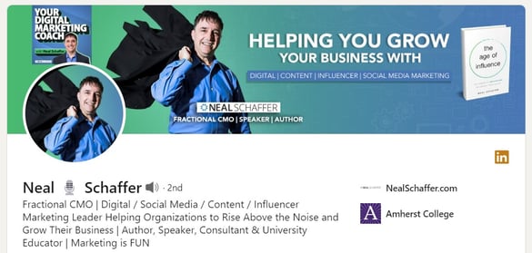 linkedin-profiles-and-pages-examples-neal-schaffer-headline