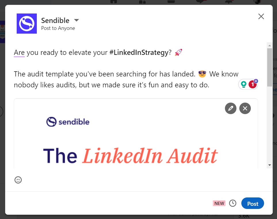 linkedin-documents-add-post-description-and-hashtags