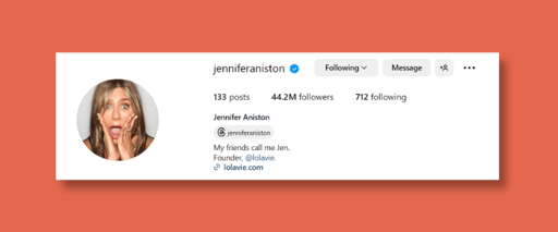 how-to-get-verified-on-instagram-jennifer-aniston