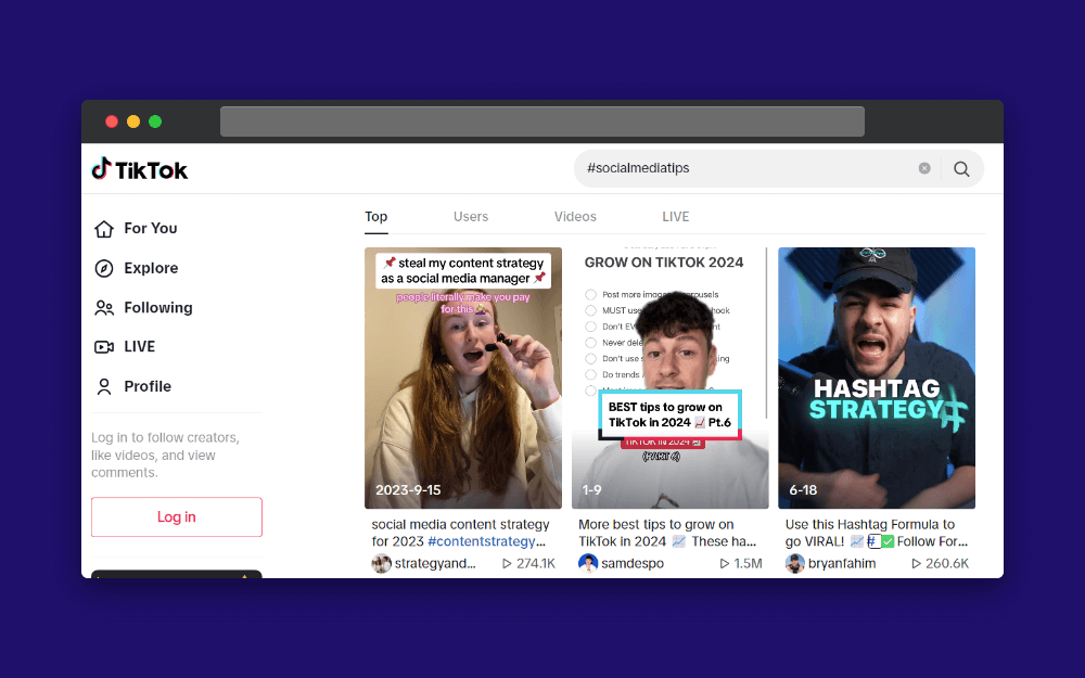 how-to-share-user-generated-content-on-social-media-tiktok-hashtag-search-sendible