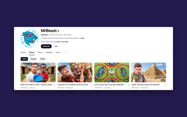 MrBeast is one of the biggest YouTubers on the planet and is known for his eye-catching thumbnails