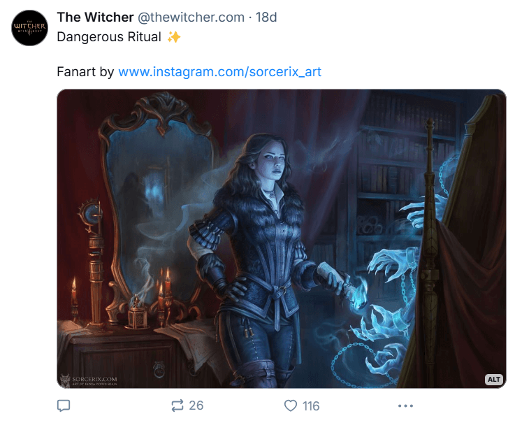 what-to-post-on-bluesky-header-witcher