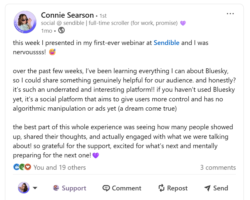 employee-advocacy-sendible-connie1