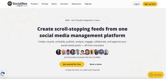 best social media management tools for veterinarian clinics socialnbee