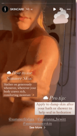 how to repost a story on Instagram Sephora instagram screenshot