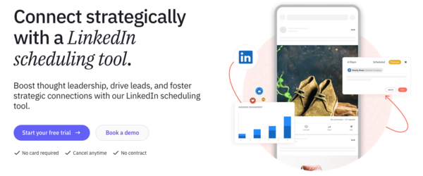 linkedin post ideas sendible linkedin scheduling tool