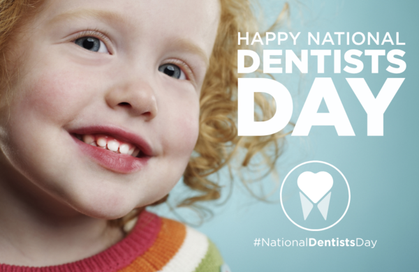 national dentist day hashtag advertisement
