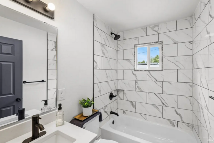 loan officer marketing bathroom