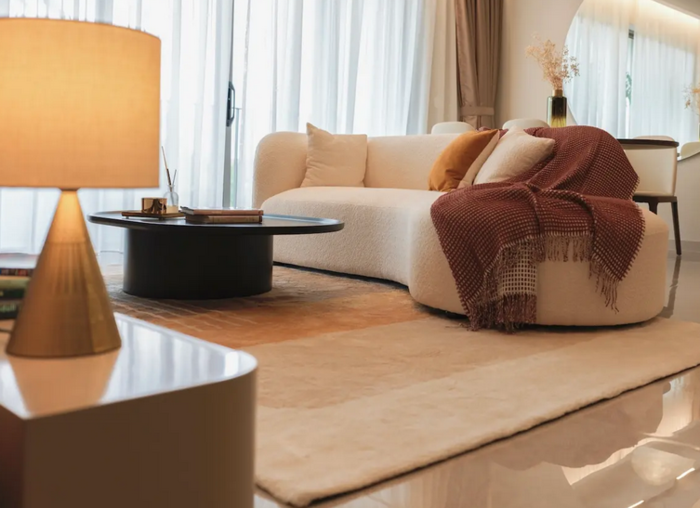 loan officer marketing living room