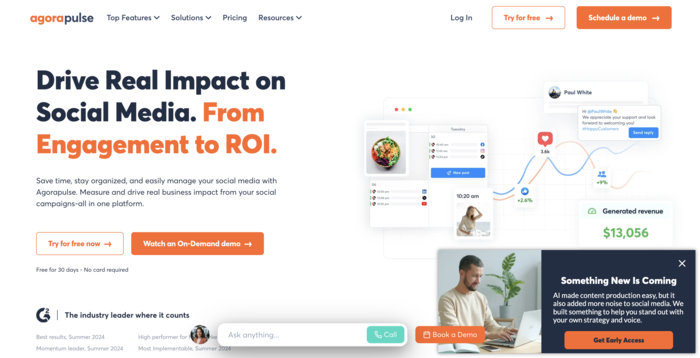 social media management tools agorapulse