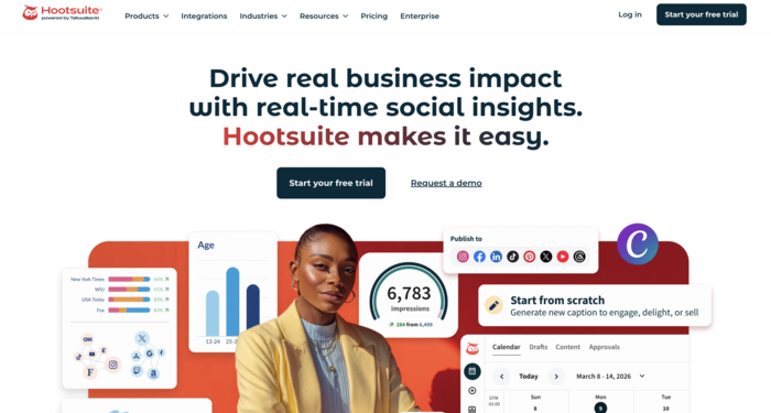 social media management tools hootsuite