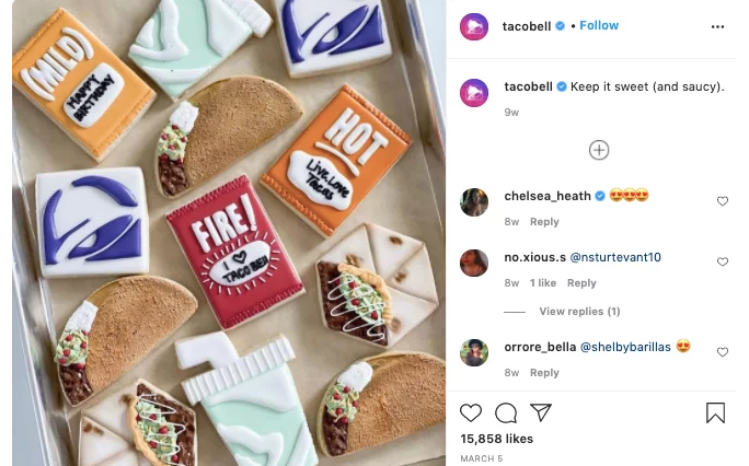 How to Get More Followers on Instagram tacobell