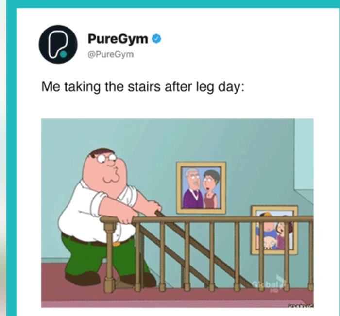digital marketing for gyms puregym screenshot