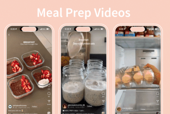 health and wellness content marketing meal prep