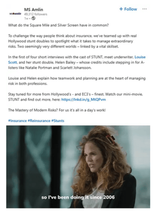 social-media-strategies-for-insurance-agents MS Amlin