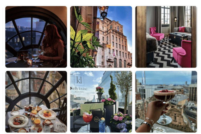 hotel marketing strategy insta example