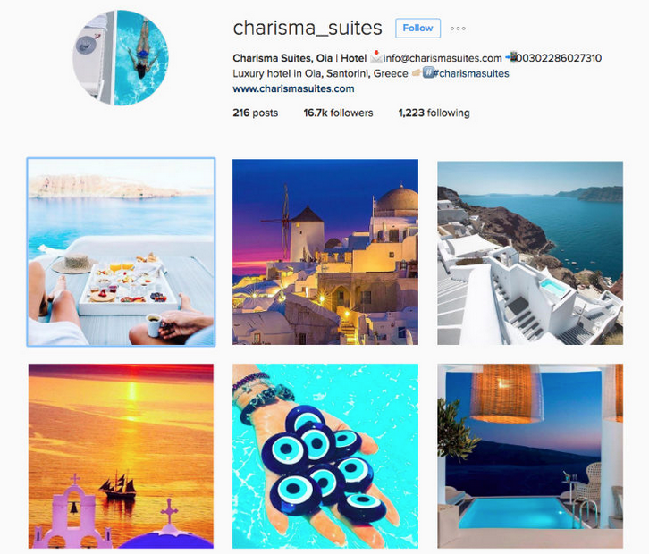 social media for hotels charisma suites