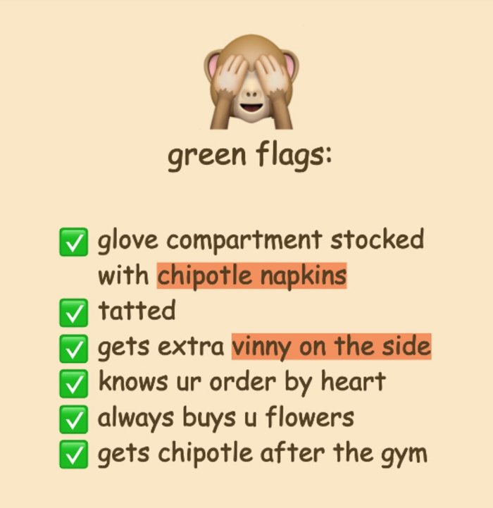 best time to post on tiktok green flags