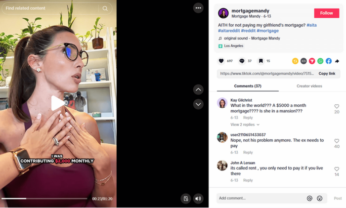 mortgage social media marketing mortgagemandy