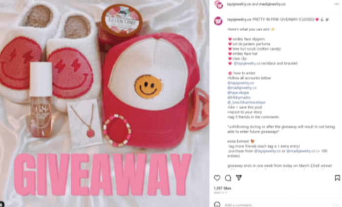 instagram collaborative posts giveaway