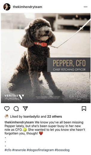 mortgage-marketing-guide kimhendry instagram screenshot