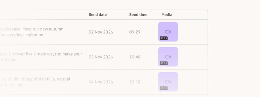 Changelog hero - Bulk import videos