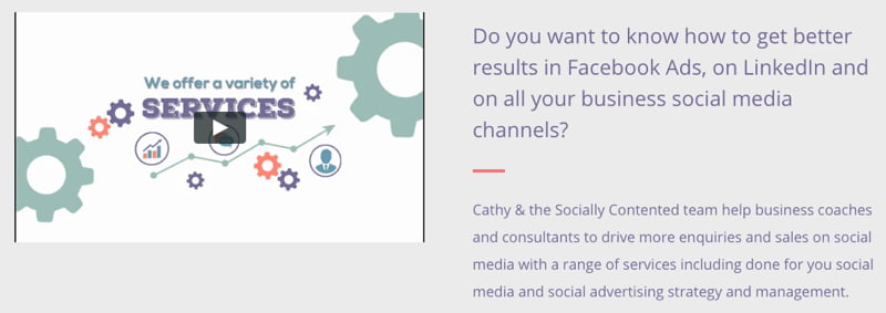 Socially Contented value proposition