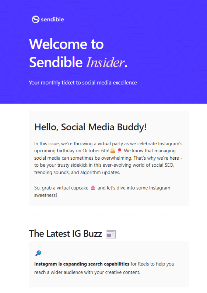 social-media-insider-newsletter-screenshot